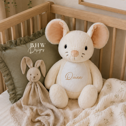 Personalised Mouse Soft Toy