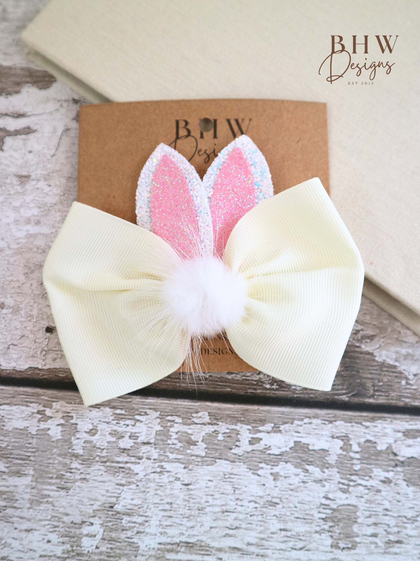 Girl's Bunny Ear Hair Bow