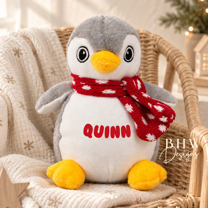 Personalised Mini Penguin Soft Toy