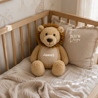 Personalised Lion Soft Toy