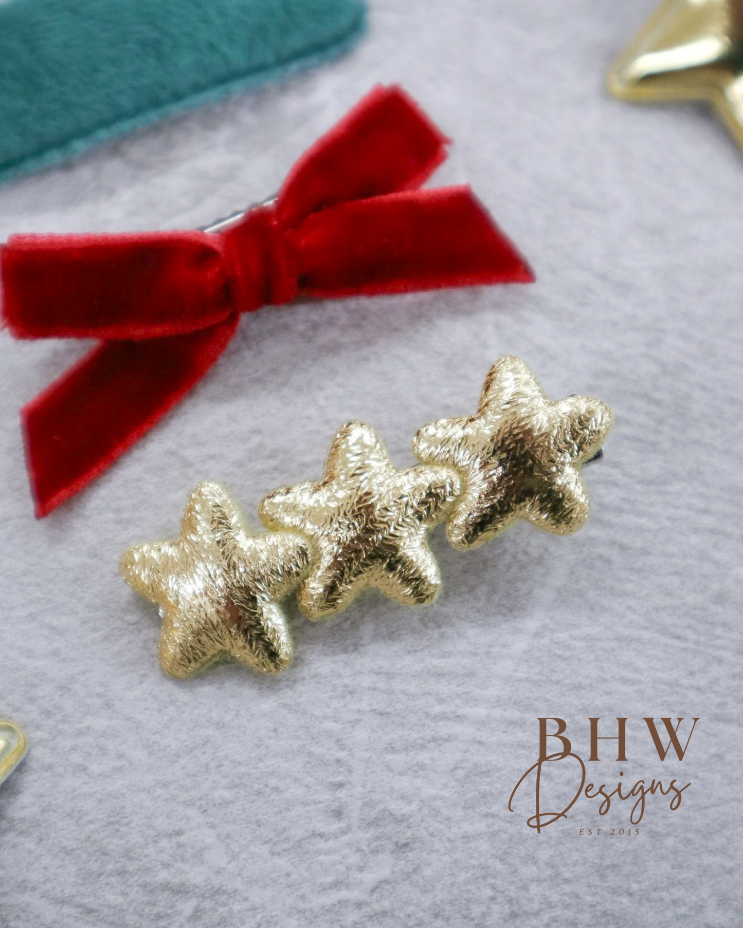Personalised Name Hair Bow & clip set