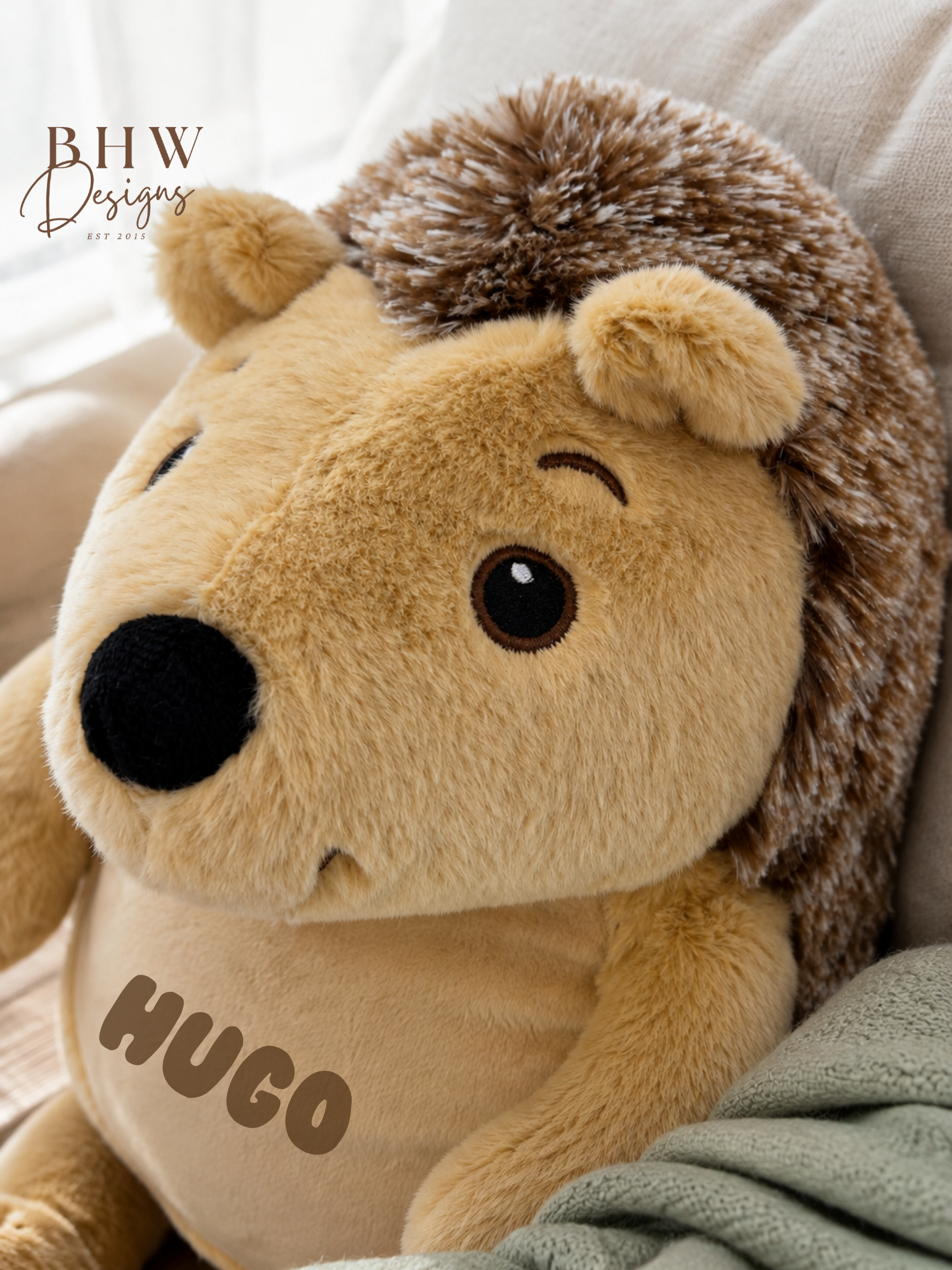 Personalised Hedgehog Soft Toy
