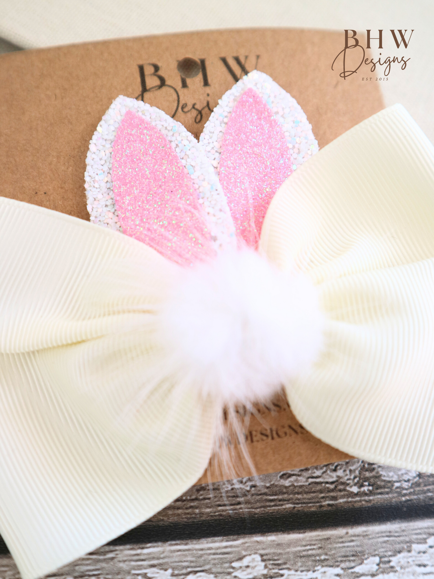 Girl's Bunny Ear Hair Bow
