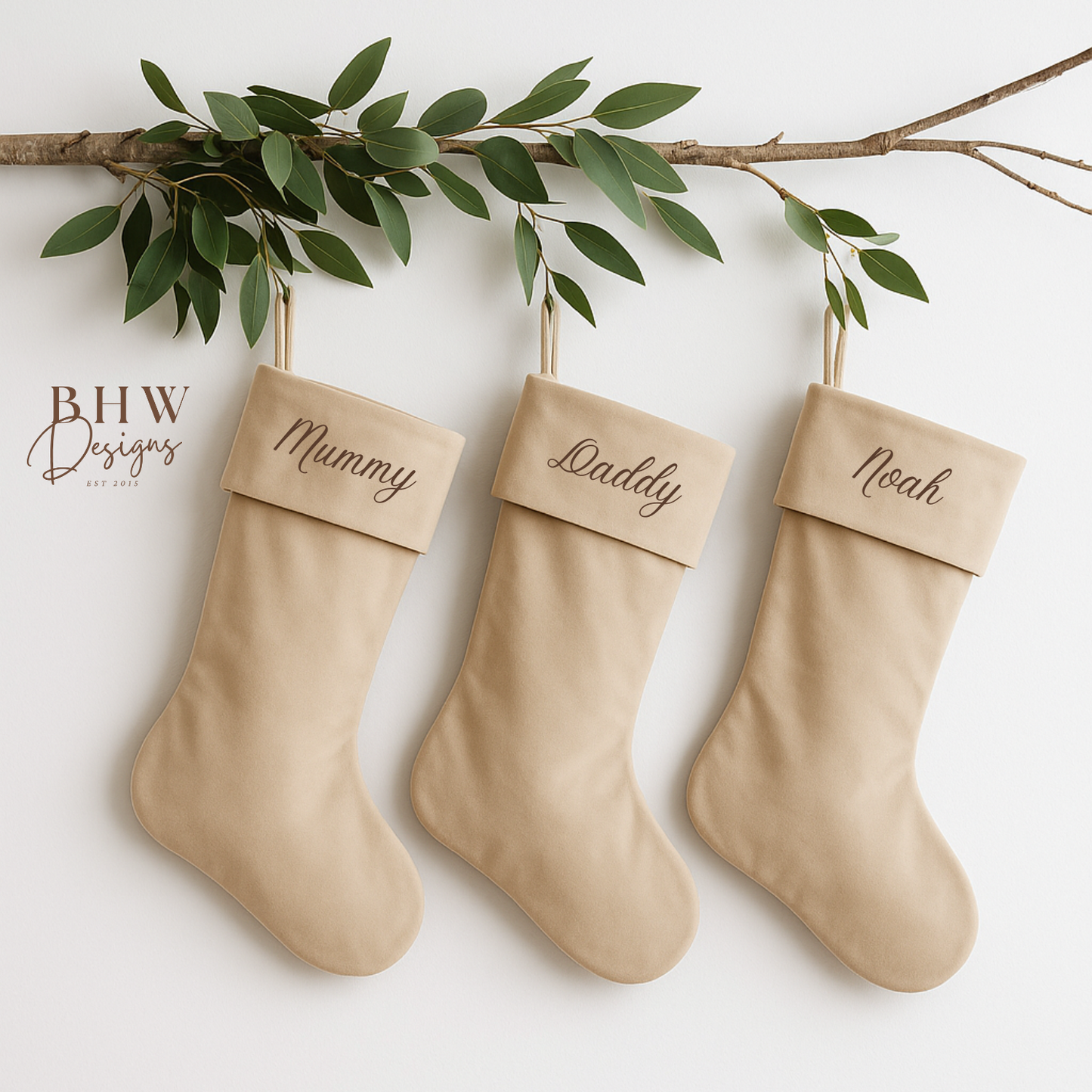 Three beige stockings 