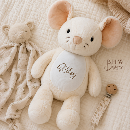 Personalised Mouse Soft Toy