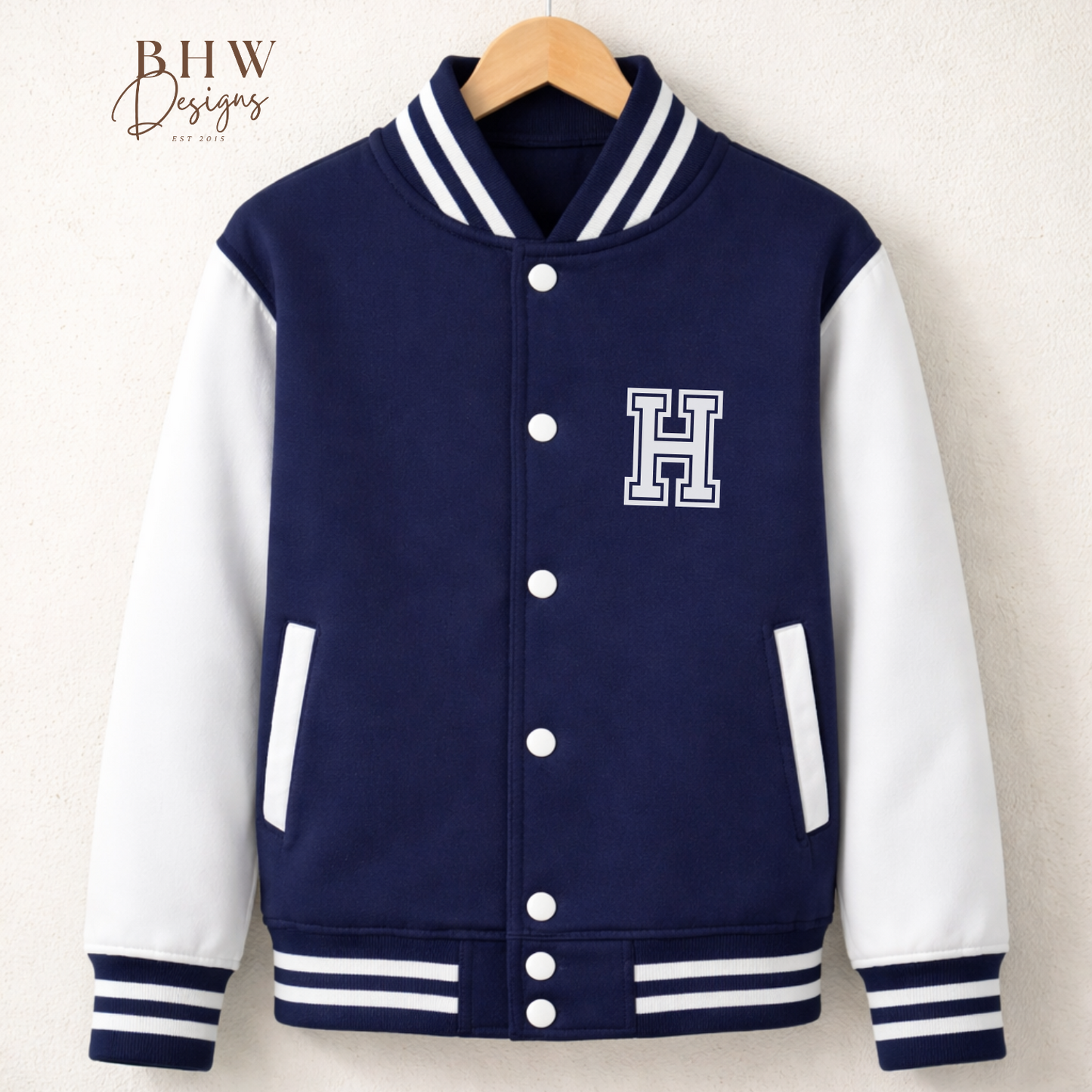 Varsity Jacket - Oxford Navy