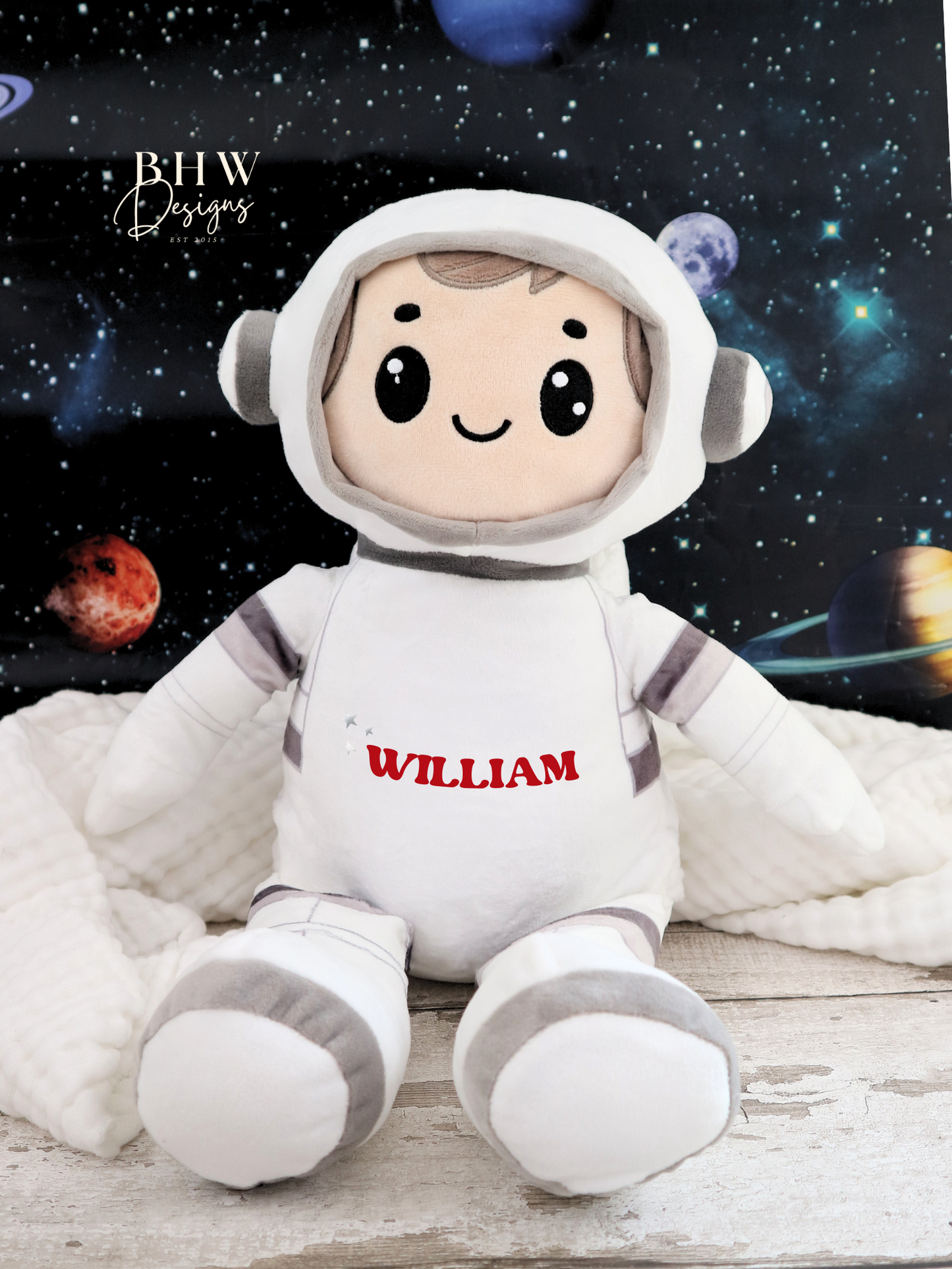 Personalised Astronaut Soft Toy