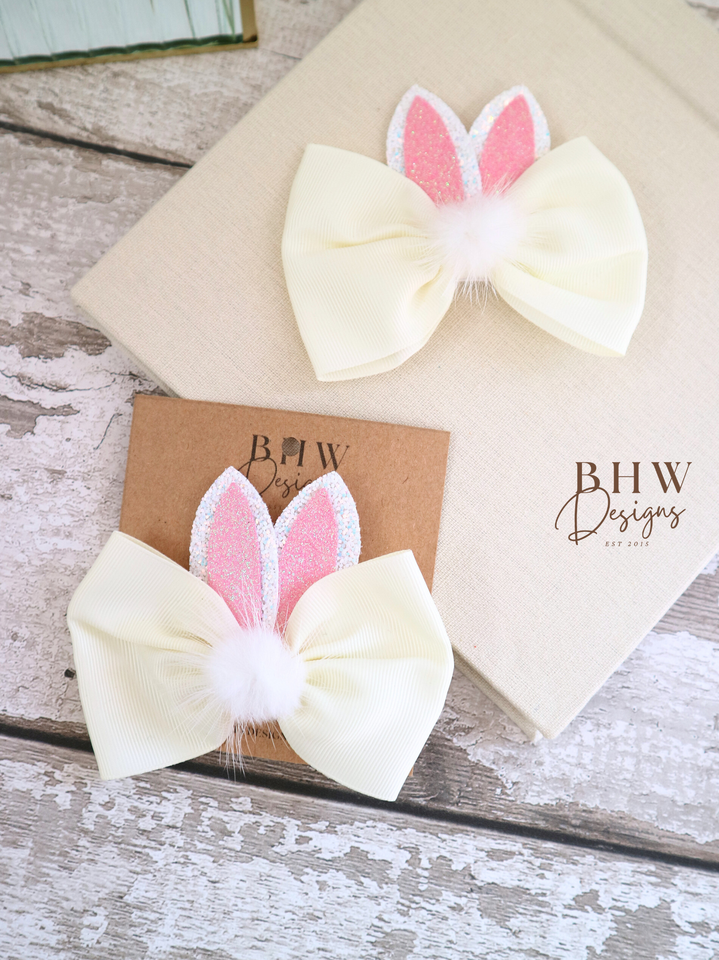 Girl's Bunny Ear Hair Bow