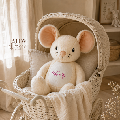 Personalised Mouse Soft Toy