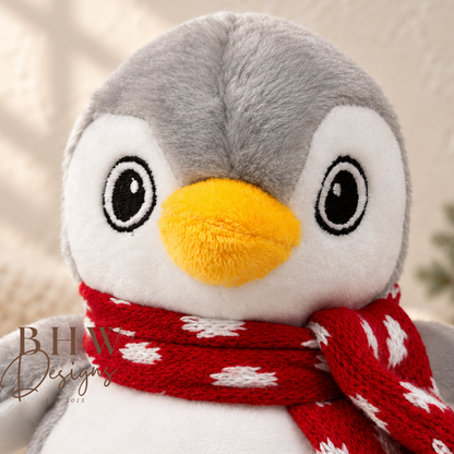 Personalised Mini Penguin Soft Toy