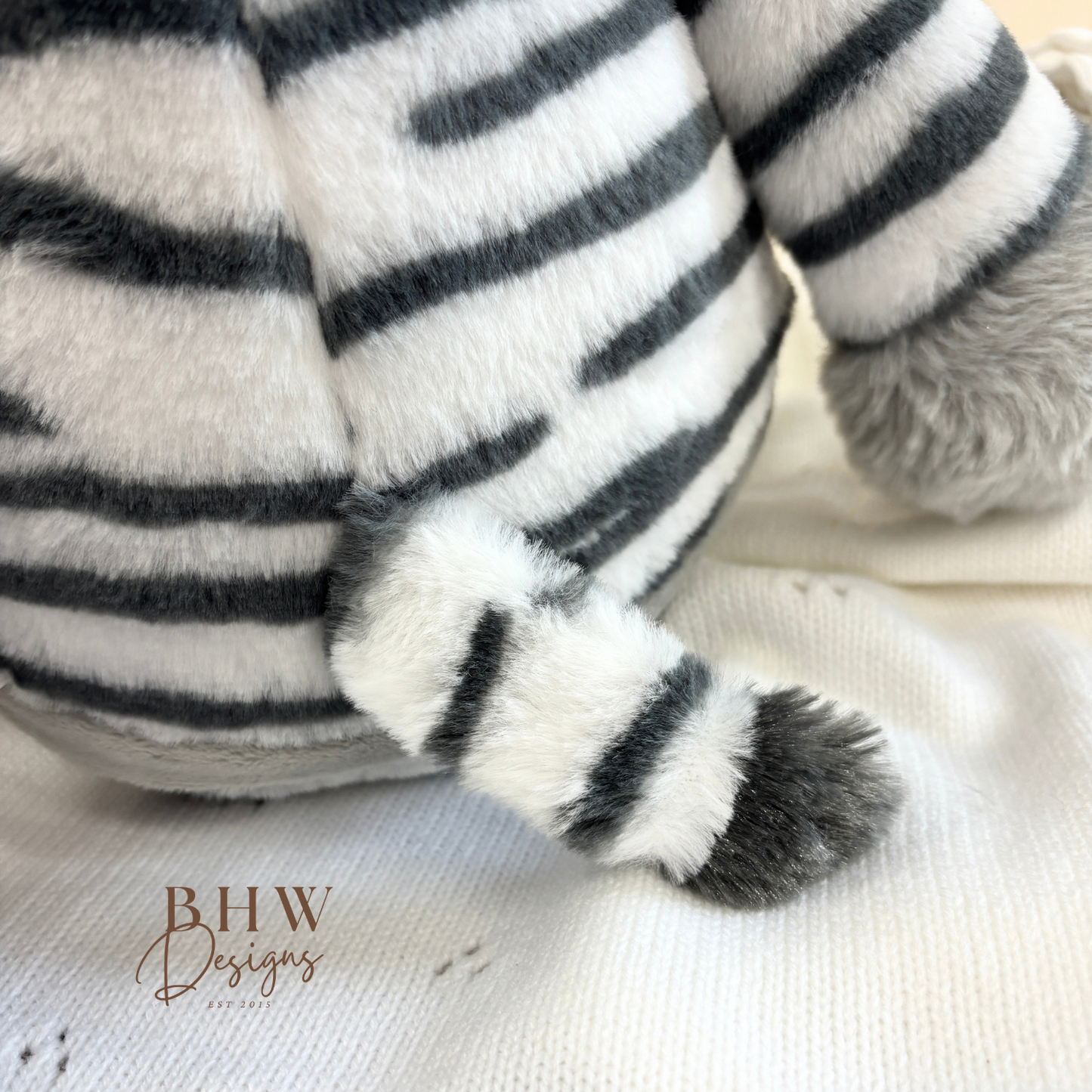 Personalised Zebra Soft Toy