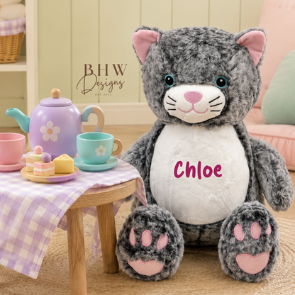 Personalised Cat Soft Toy