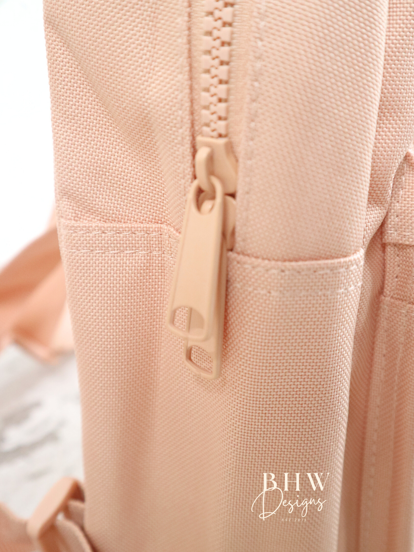 Personalised Kid's Mini Backpack - Peach