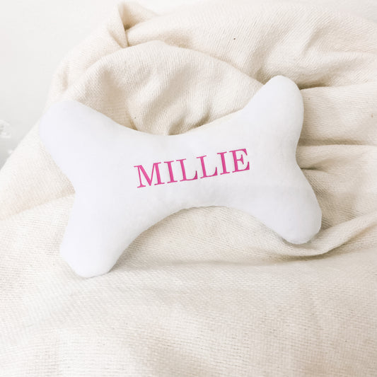 Personalised Dog Bone Toy