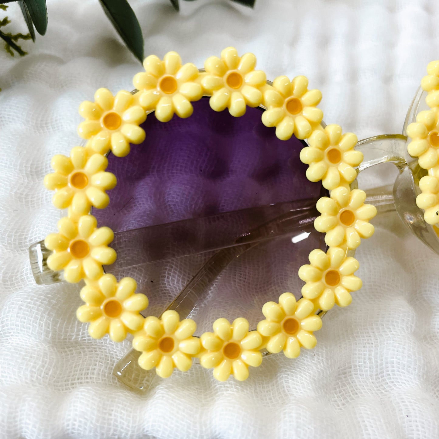 Children's Yellow Daisy Sunglasses