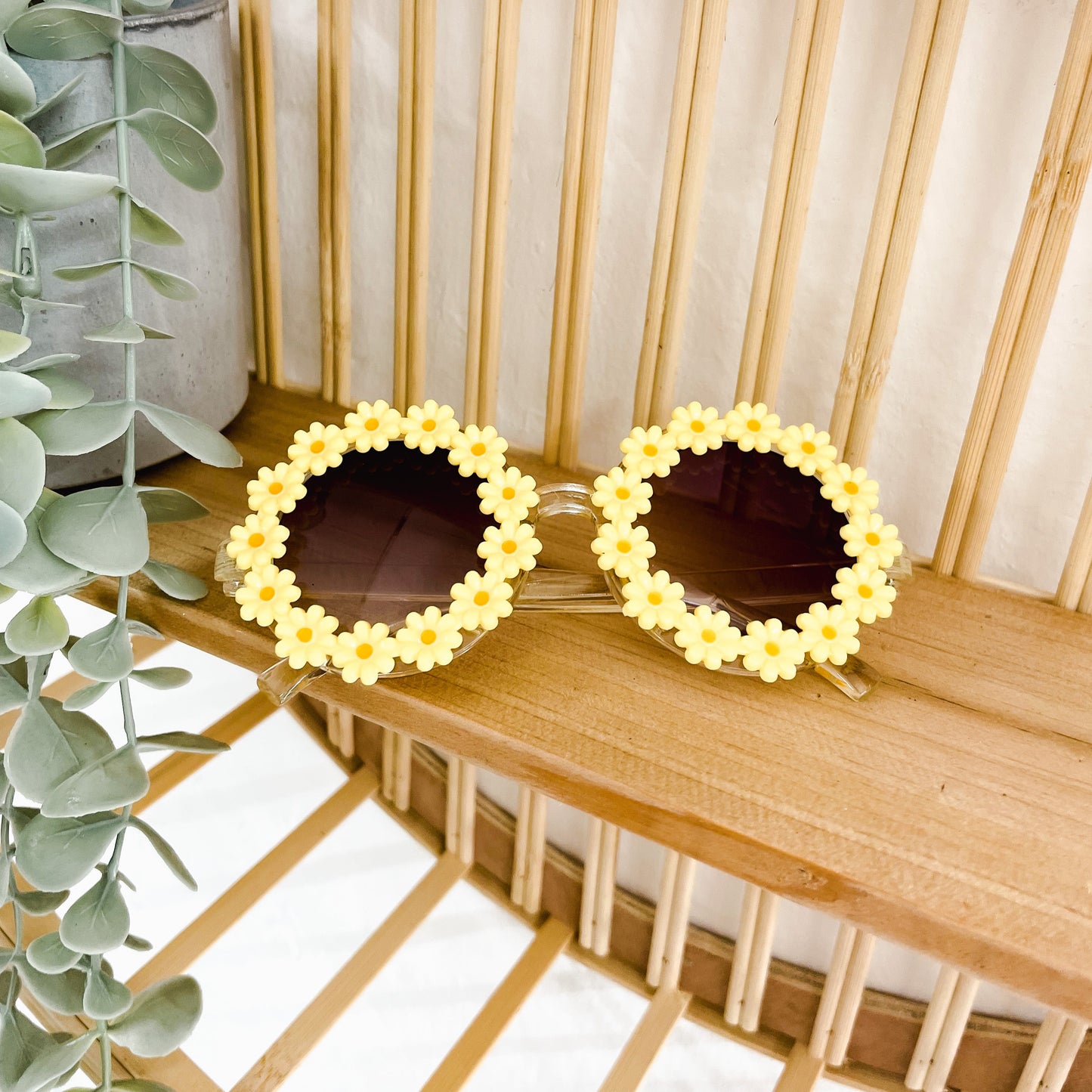 Children's Yellow Daisy Sunglasses