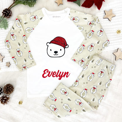 Personalised Polar Bear Pyjamas