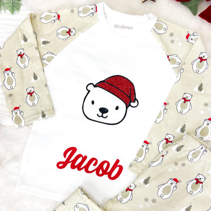 Personalised Polar Bear Pyjamas