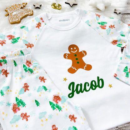 Personalised Gingerbread Man Pyjamas