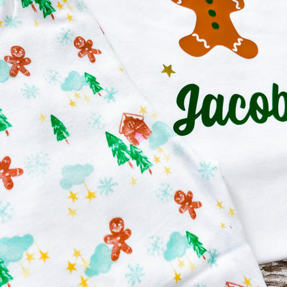 Personalised Gingerbread Man Pyjamas