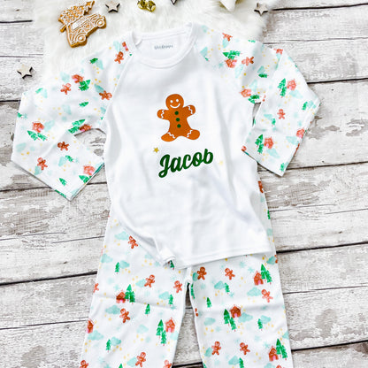Personalised Gingerbread Man Pyjamas