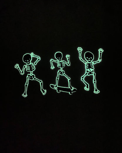 Personalised Glow in the Dark Skeleton Halloween Pyjamas