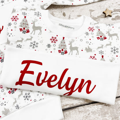 Personalised Kid's Christmas Sweatshirt
