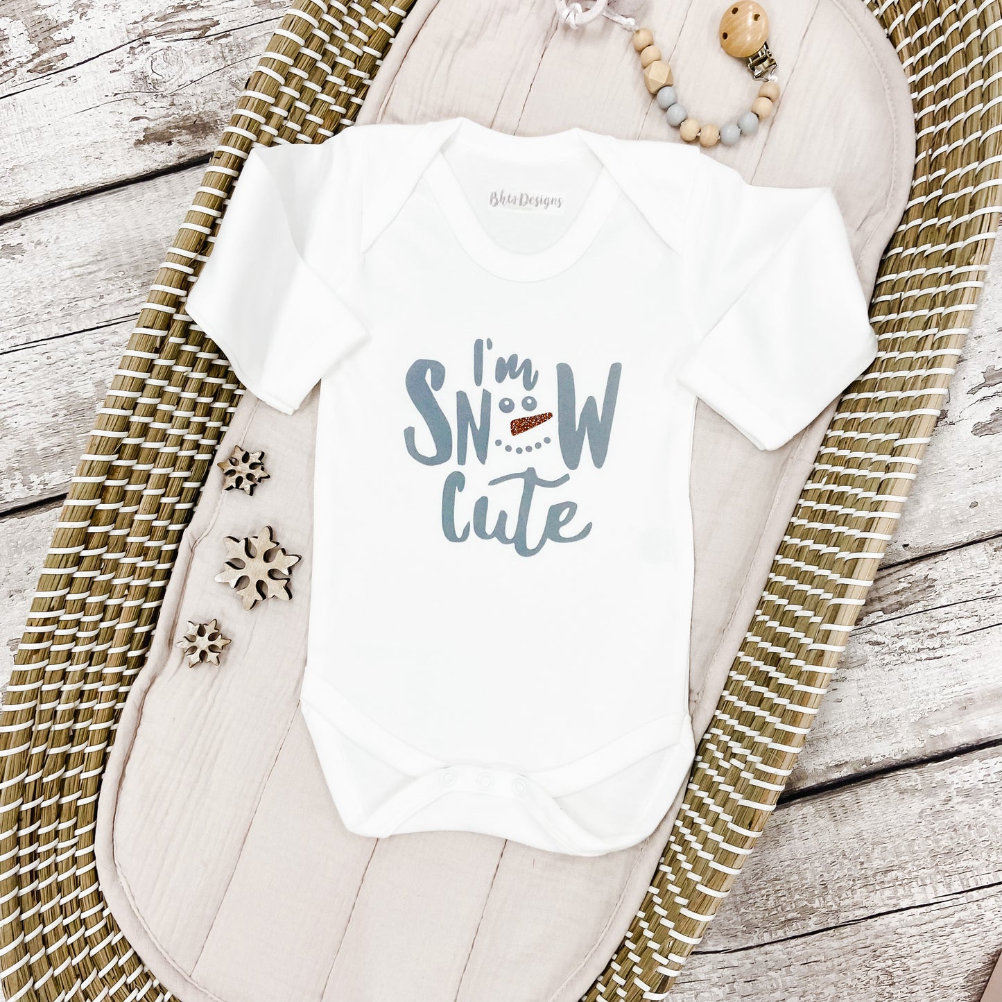 Baby I'm Snow Cute Christmas Vest