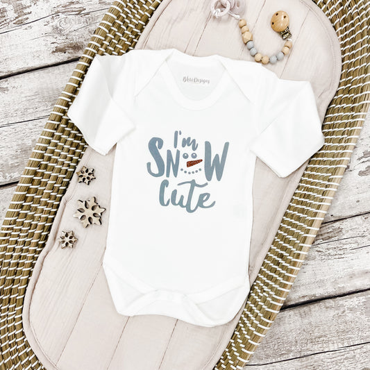 Baby I'm Snow Cute Christmas Vest