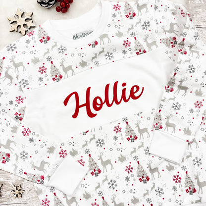 Personalised Kid's Christmas Sweatshirt