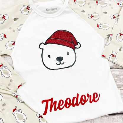 Personalised Polar Bear Pyjamas