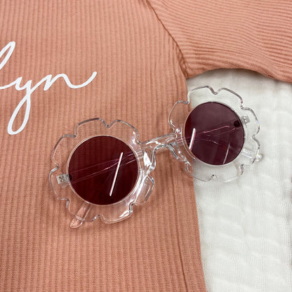 Children's Flower Frame Sunglasses
