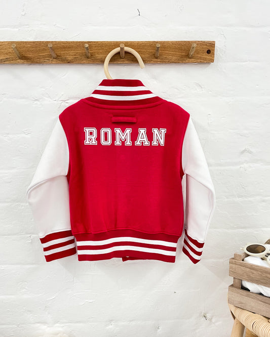 Varsity Jacket - Red