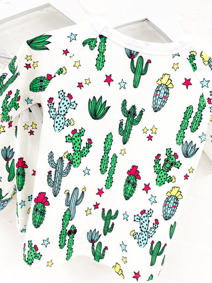 Personalised Cactus Children's Short Pyjamas