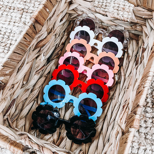 Children's Flower Frame Sunglasses