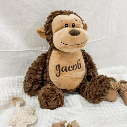 Personalised Monkey Soft Toy