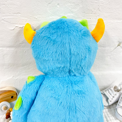 Personalised Blue Monster Soft Toy