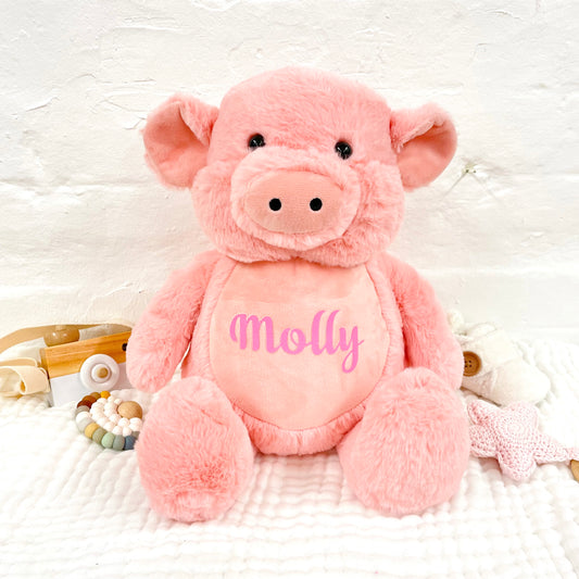 Personalised Pig Soft Toy