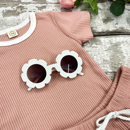 Children's Flower Frame Sunglasses