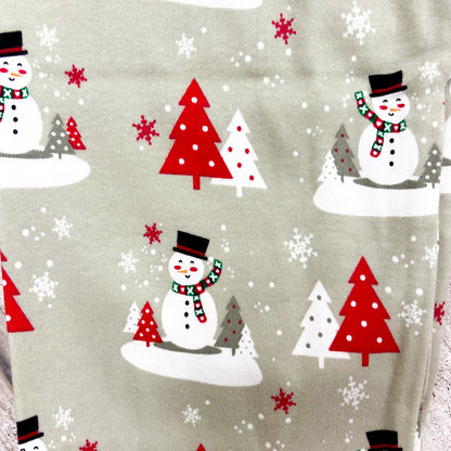 Personalised Snowman Pyjamas