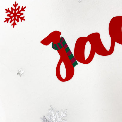 Personalised Snowman Pyjamas