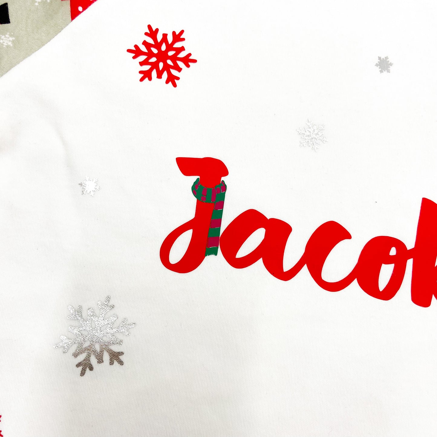 Personalised Snowman Pyjamas
