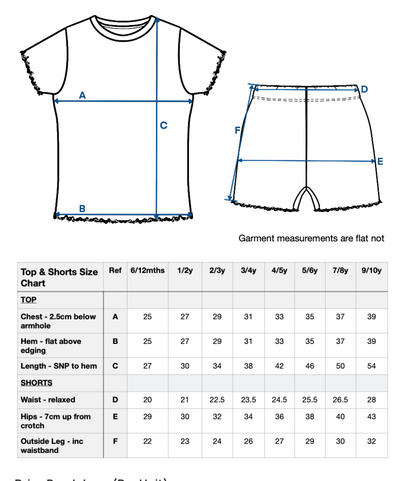Girl's Ribbed T-shirt and Short Set - Baby Pink