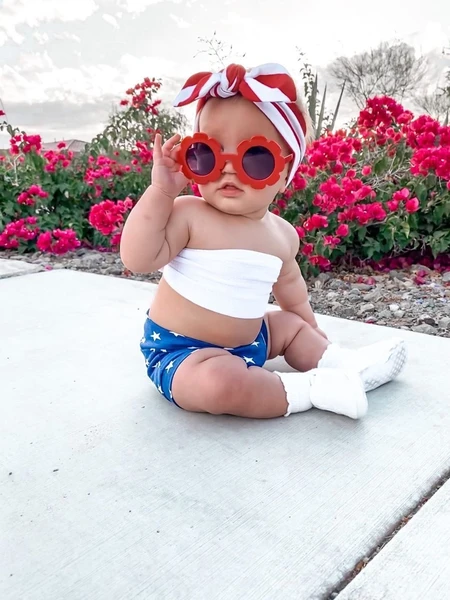 Children's Flower Frame Sunglasses