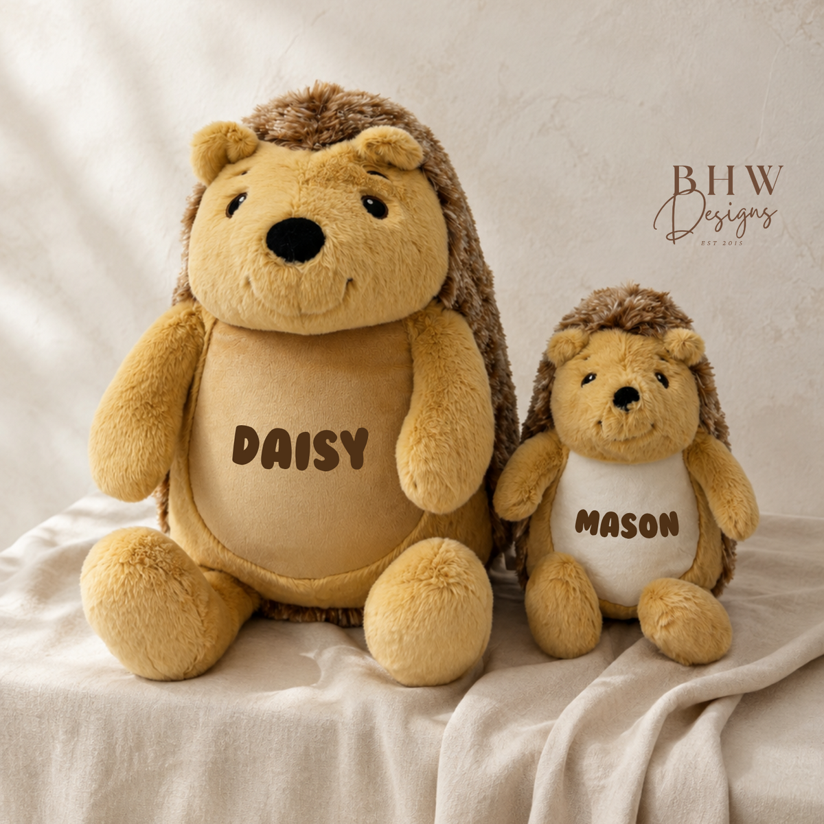 Personalised Mini Hedgehog Soft Toy